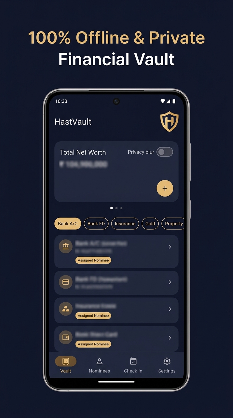 HastVault Android App Showcase